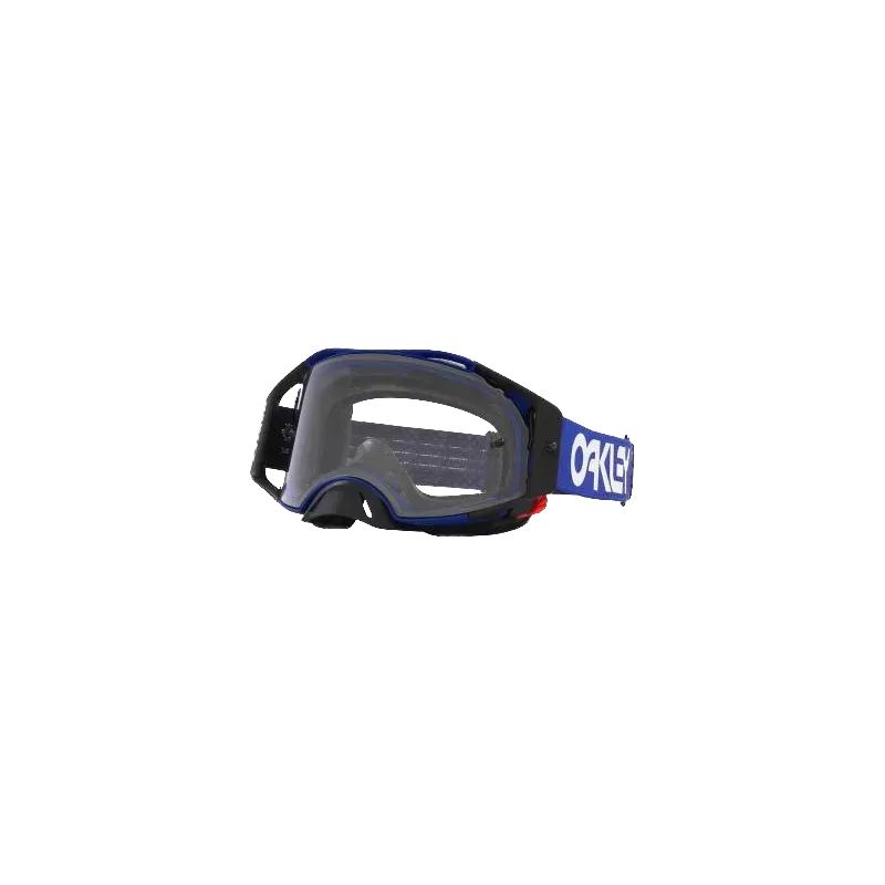 Masque OAKLEY Airbrake MX Moto Bleu B1B écran clair