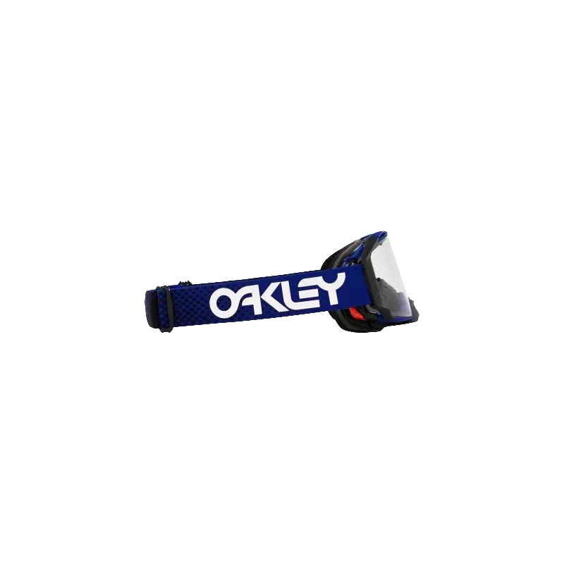 Masque OAKLEY Airbrake MX Moto Bleu B1B écran clair