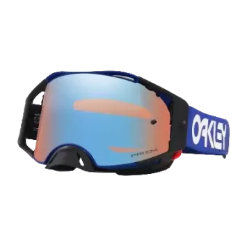Masque OAKLEY Airbrake MX Moto Bleu B1B écran Prizm MX Sapphire