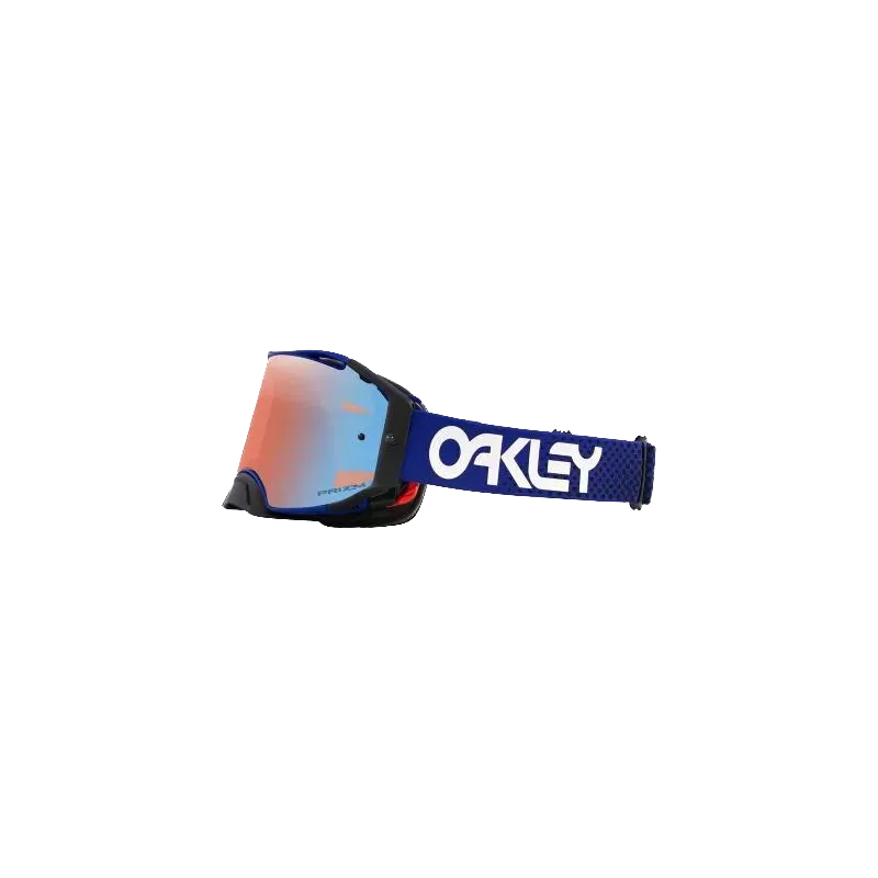 Masque OAKLEY Airbrake MX Moto Bleu B1B écran Prizm MX Sapphire