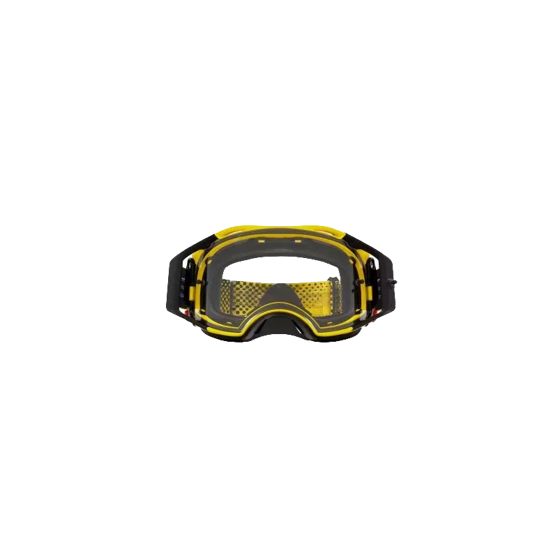 Masque OAKLEY Airbrake MX Moto Jaune B1B écran clair