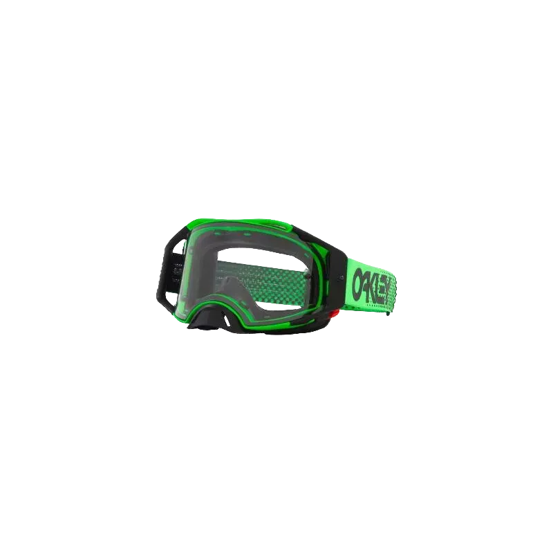 Masque OAKLEY Airbrake MX Moto Vert B1B écran clair