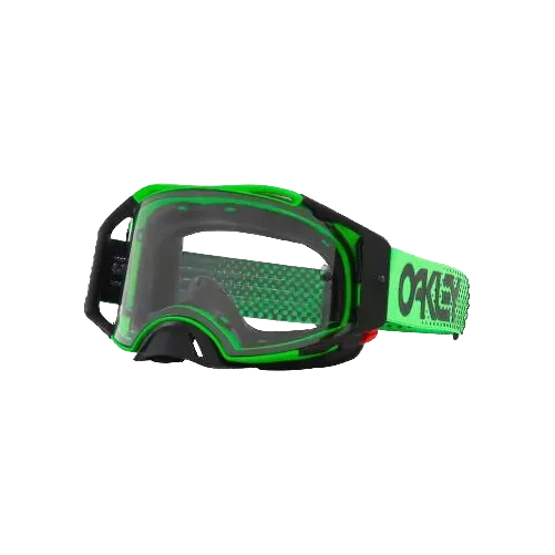 Masque OAKLEY Airbrake MX Moto Vert B1B écran clair