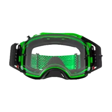 Masque OAKLEY Airbrake MX Moto Vert B1B écran clair
