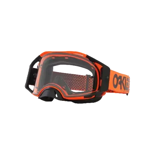 Masque OAKLEY Airbrake MX Moto Orange B1B écran clair