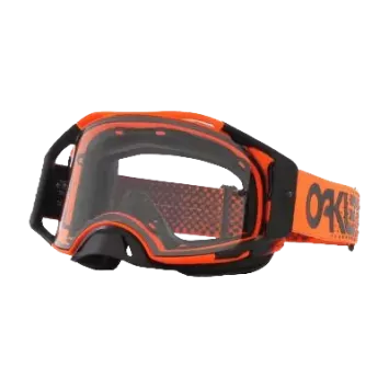 Masque OAKLEY Airbrake MX Moto Orange B1B écran clair