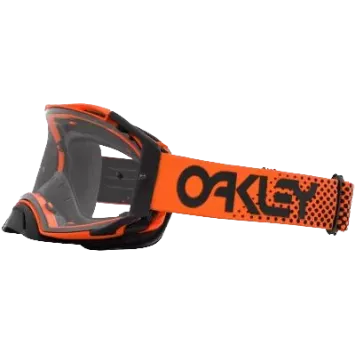 Masque OAKLEY Airbrake MX Moto Orange B1B écran clair