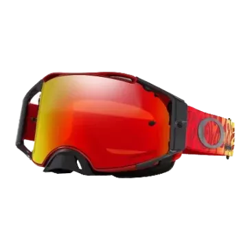 Masque OAKLEY Airbrake MX TLD Trippy Red écran Prizm MX Torch