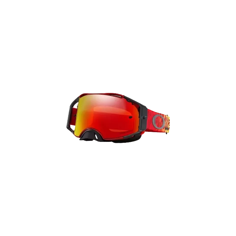 Masque OAKLEY Airbrake MX TLD Trippy Red écran Prizm MX Torch