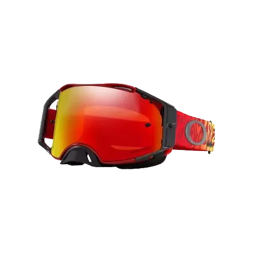 Masque OAKLEY Airbrake MX TLD Trippy Red écran Prizm MX Torch