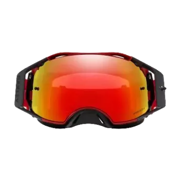 Masque OAKLEY Airbrake MX TLD Trippy Red écran Prizm MX Torch