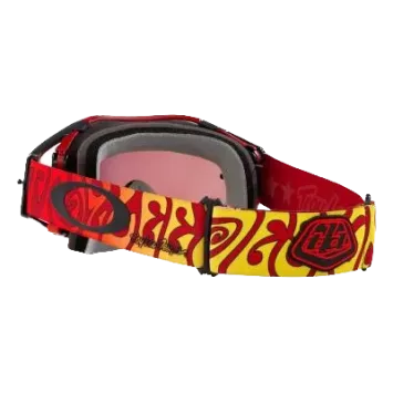 Masque OAKLEY Airbrake MX TLD Trippy Red écran Prizm MX Torch