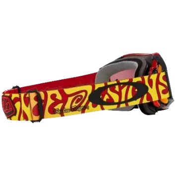 Masque OAKLEY Airbrake MX TLD Trippy Red écran Prizm MX Torch
