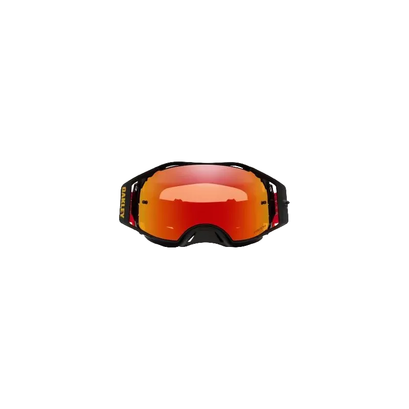 Masque OAKLEY Airbrake MX Rouge Flow écran Prizm MX Torch