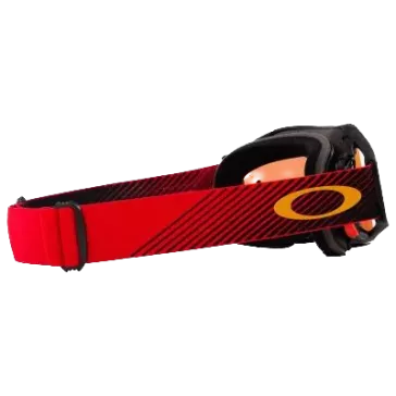 Masque OAKLEY Airbrake MX Rouge Flow écran Prizm MX Torch