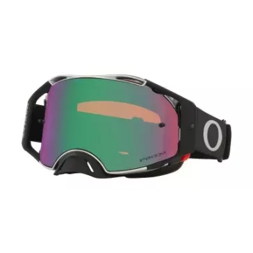 Masque OAKLEY Airbrake MX Tuff Blocks Black Gunmetal ecran Prizm Jade