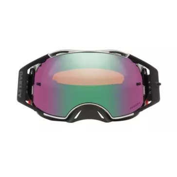Masque OAKLEY Airbrake MX Tuff Blocks Black Gunmetal ecran Prizm Jade