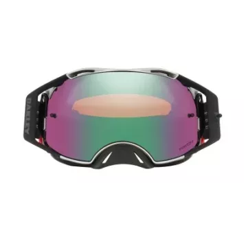 Masque OAKLEY Airbrake MX Tuff Blocks Black Gunmetal ecran Prizm Jade