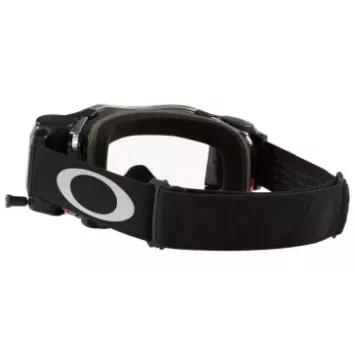 Masque OAKLEY Airbrake MX Tuff Blocks Noir OU Blanc Gunmetal Race-Ready Roll-Off clair