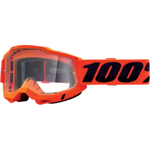 Masque 100% Accuri 2 Orange écran transparent