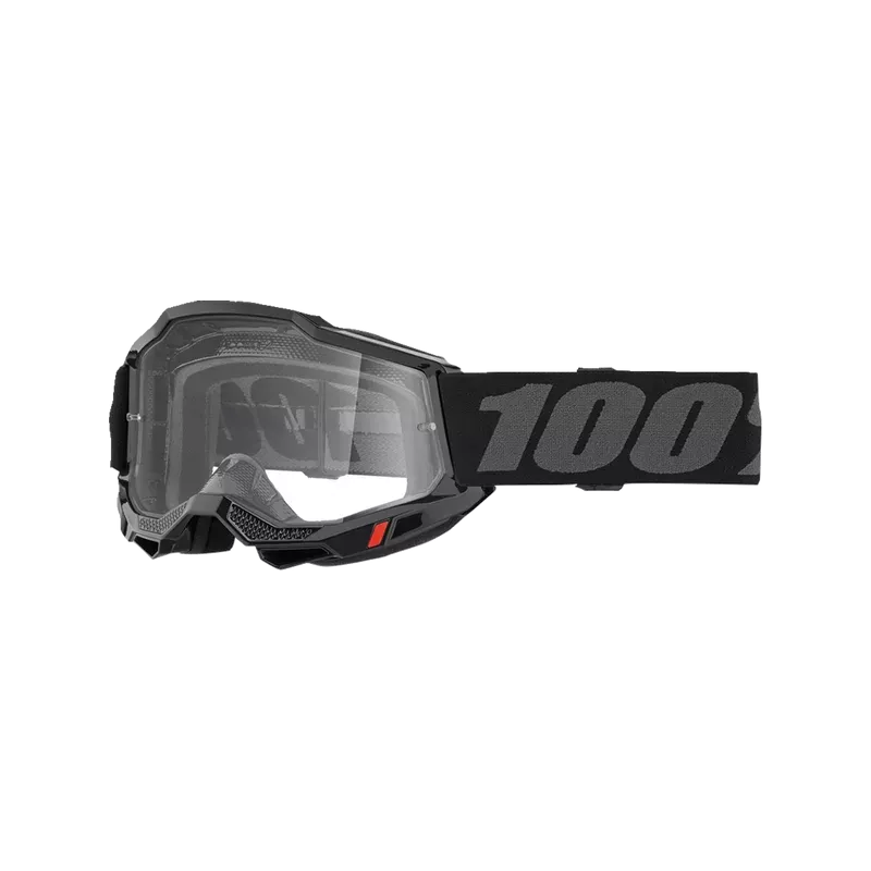 Masque 100% Accuri 2 BLACK écran Transaprent