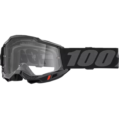 Masque 100% Accuri 2 BLACK écran Transaprent