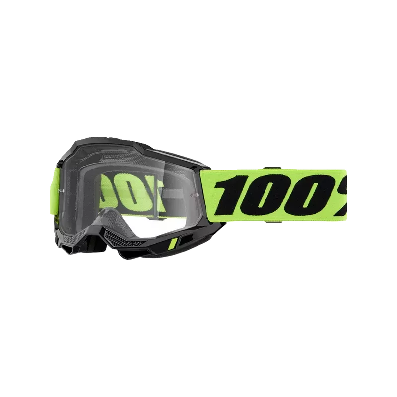 Masque 100% Accuri 2 NEON JAUNE écran Transaprent
