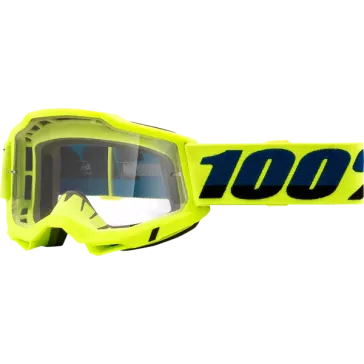 Masque 100% Accuri 2 Jaune OTG Ecran Transparent