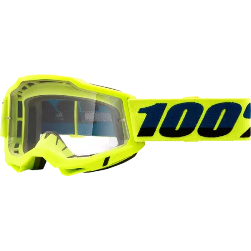 Masque 100% Accuri 2 Jaune OTG Ecran Transparent