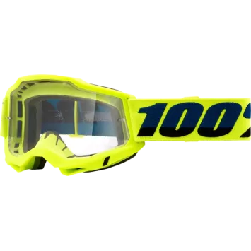 Masque 100% Accuri 2 Jaune OTG Ecran Transparent