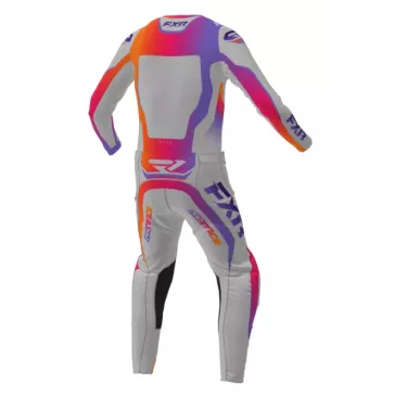 Tenue FXR REVO 25 THERMAL Blanche VIOLET ORANGE