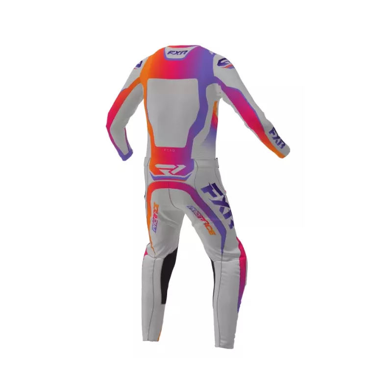 Tenue FXR REVO 25 THERMAL Blanche VIOLET ORANGE
