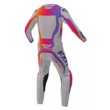 Tenue FXR REVO 25 THERMAL Blanche VIOLET ORANGE