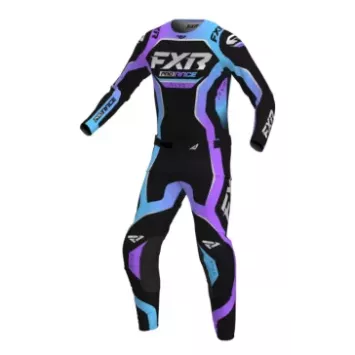Tenue FXR REVO 25 AURORA NOIR BLEU VILOET