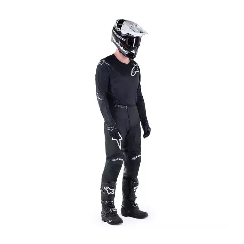 Tenue Complète Alpinestars Racer Graphite Noir Reflective Tenue Complète Alpinestars Racer Graphite Noir Reflective