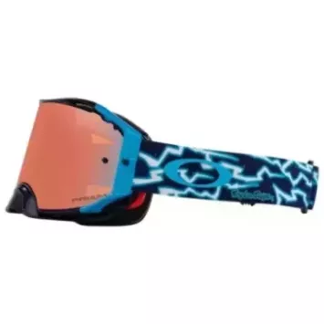 Masque OAKLEY Airbrake MX TLD Blue Lightning ecran Prizm MX Sapphire