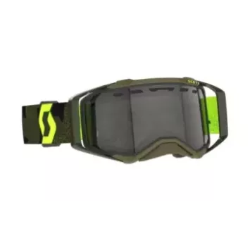 Masque Scott Prospect Enduro Vert Kaki Jaune Fluo Ecran Light Sensitive