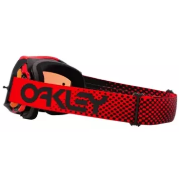 Masque OAKLEY Airbrake MX - Rouge B1B écran Prizm MX Torch