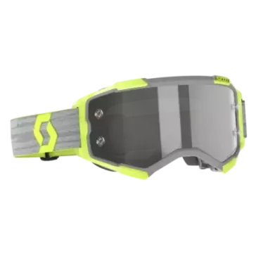 Masque SCOTT FURY gris jaune écran Light Sensitive