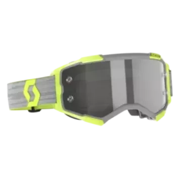 Masque SCOTT FURY gris jaune écran Light Sensitive
