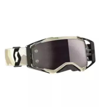 Masque Prospect Camo Beige Noir Ecran Silver Chrome