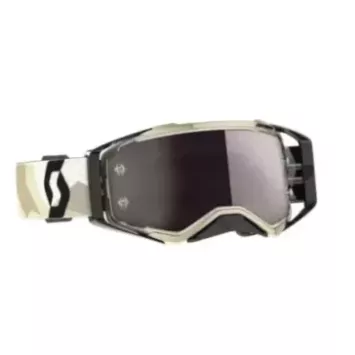 Masque Prospect Camo Beige Noir Ecran Silver Chrome