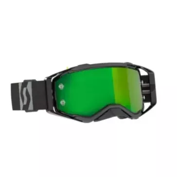 Masque Prospect Noir Gris Ecran Vert Chrome