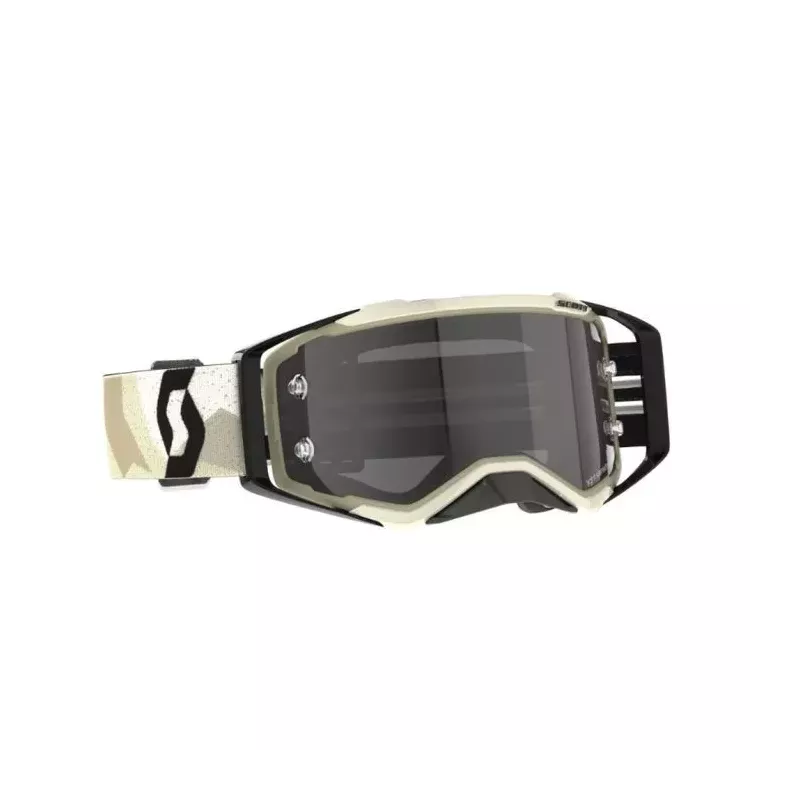 Masque Scott Prospect Sand Dust Camo Beige Noir ecran Gris Light Sensitive