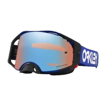 Masque OAKLEY Airbrake MX Moto Bleu B1B écran Prizm MX Sapphire