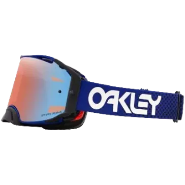 Masque OAKLEY Airbrake MX Moto Bleu B1B écran Prizm MX Sapphire