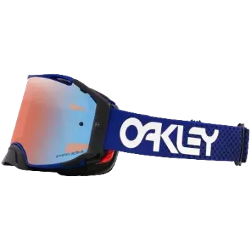 Masque OAKLEY Airbrake MX Moto Bleu B1B écran Prizm MX Sapphire