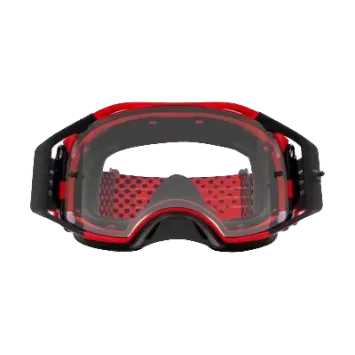Masque OAKLEY Airbrake MX Moto Rouge B1B écran clair