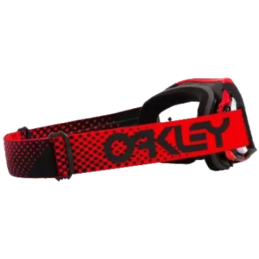 Masque OAKLEY Airbrake MX Moto Rouge B1B écran clair
