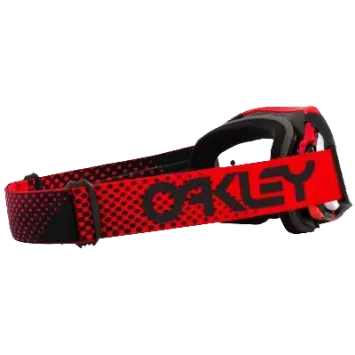 Masque OAKLEY Airbrake MX Moto Rouge B1B écran clair